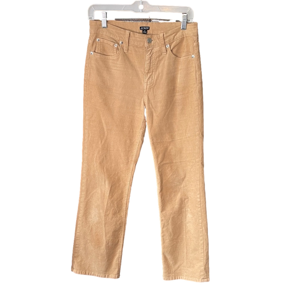 J. Crew Camel Corduroy Trousers